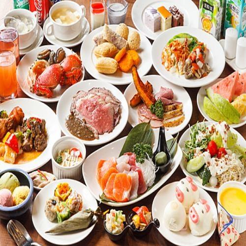 (驚爆快閃價)【麗京棧酒店】彩京苑精選海陸自助百匯平日2人券(假日+200)