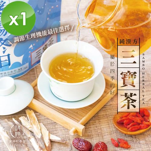 麗紳和春堂 三寶茶(枸杞、紅棗、黃耆)-6gx10包/袋x1袋