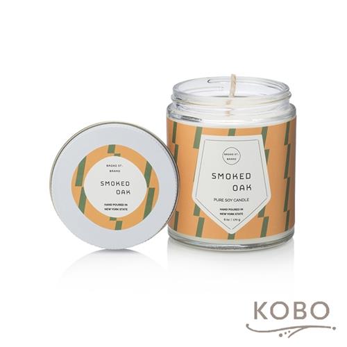 KOBO 美國大豆精油蠟燭 - 煙燻橡木 (170g/可燃燒 35hr)