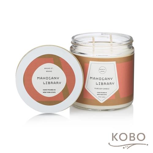 KOBO 美國大豆精油蠟燭 - 桃木燻香 (450g/可燃燒 65hr)