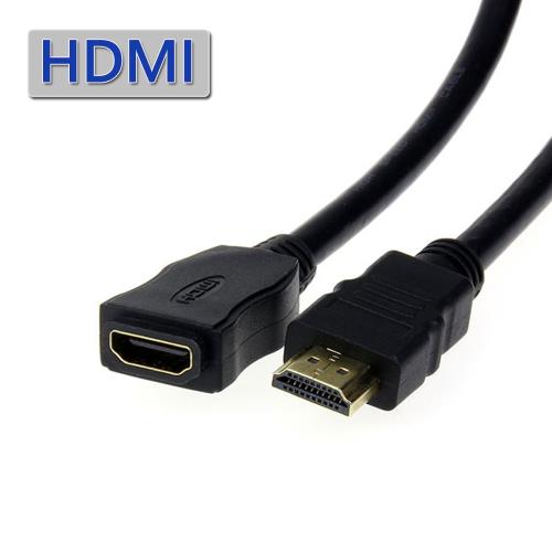 HDMI公對母延長線 hdmi轉接-1m