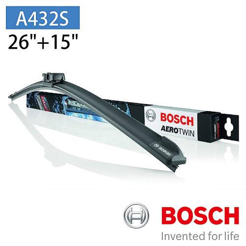 BOSCH 博世 AERO TWIN A432S 26/15 汽車專用軟骨雨刷