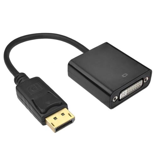 DisplayPort-公 轉DVI24+5-母 轉接線DP to DVI 15cm