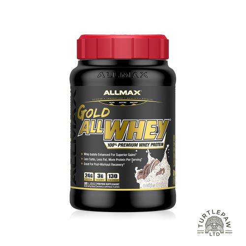 【加拿大ALLMAX】奧美仕金牌乳清蛋白奶油餅乾飲品1瓶 (907公克)