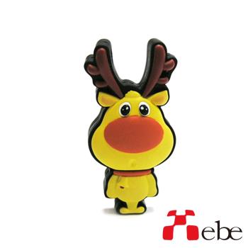 【Xebe集比】聖誕麋鹿造型隨身碟 16G 聖誕系列