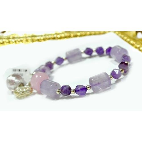 AK~香氛珠寶 二月誕生石 紫水晶精油香氛手鍊/聞香鍊