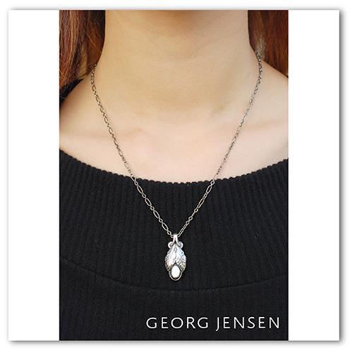 Georg Jensen 喬治傑生】2008年度銀石項鍊|項鍊|ETMall東森購物網