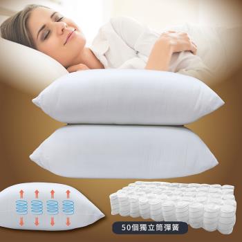 Victoria 袋裝獨立筒彈簧透氣釋壓枕 (2顆)