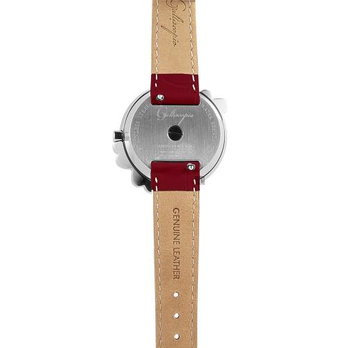 Galtiscopio迦堤閃轉浪漫系列幾何手錶-紅/36mmSRSS001RLS