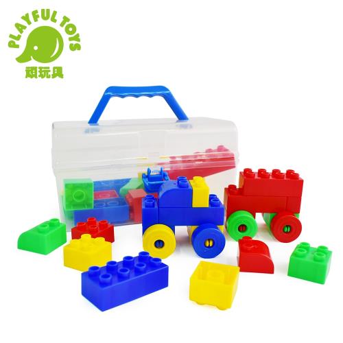 Playful Toys 頑玩具 手提積木箱 (兒童積木 積木玩具 兒童玩具)