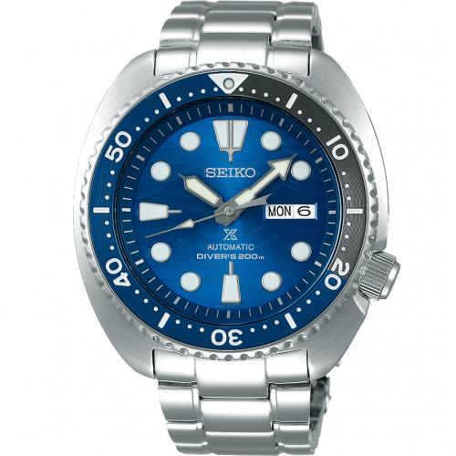 SEIKO PROSPEX 蘭嶼藍鯊潛水機械錶(SRPD21J1)45mm/ 4R36-07D0B
