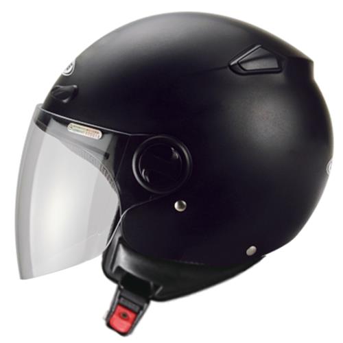 [ZEUS]210B 素色 34罩(安全帽機車內襯鏡片半罩全可拆開放式安全帽GOGORO)