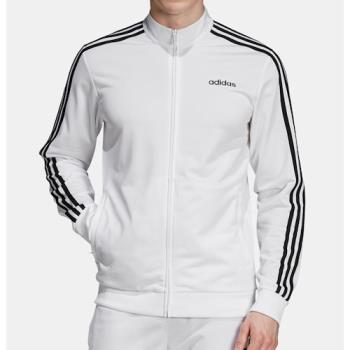 Adidas 2020男時尚Tricot白色運動立領拉鍊夾克