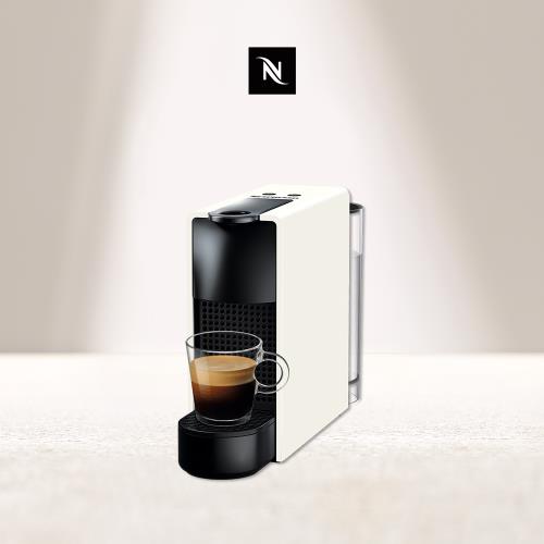 下單再折★【Nespresso】膠囊咖啡機 Essenza Mini 純潔白