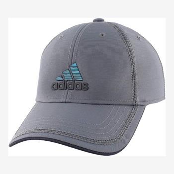Adidas 2020男時尚Contract縫線結構灰色帽子