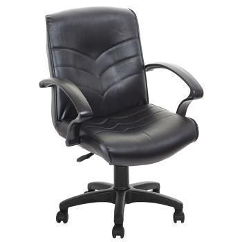 GXG 短背皮面 電腦椅 TW-1007 E