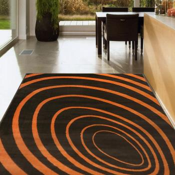【Ambience】比利時Shiraz 時尚地毯-漩渦 (160x230cm)