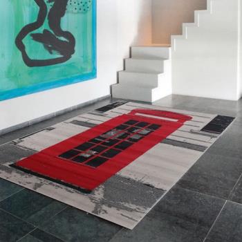 【Ambience】比利時Shiraz 時尚地毯-電話亭 (160x230cm)