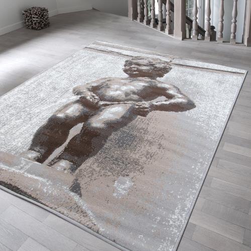 【Ambience】比利時Shiraz 現代地毯--尿尿小童 (120x170cm)