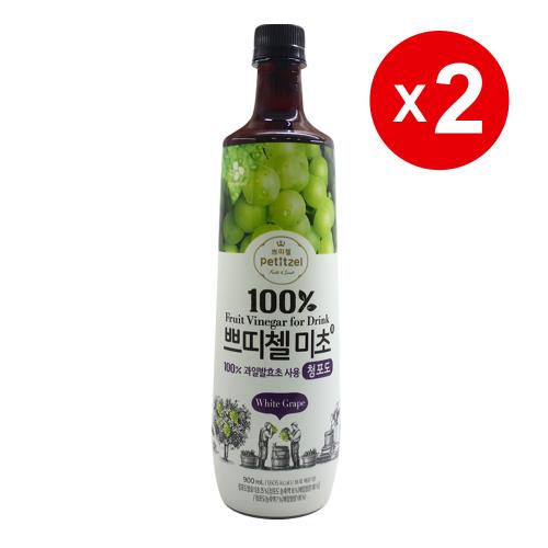 韓國CJ青葡萄果醋(900ml)-2罐組