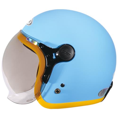 [ZEUS]382C 素色 34罩 騎士帽(安全帽機車內襯鏡片半罩可拆洗內襯開放式安全帽GOGORO)