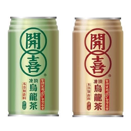 開喜凍頂烏龍茶2箱(口味任選)-共340ml*48瓶/組
