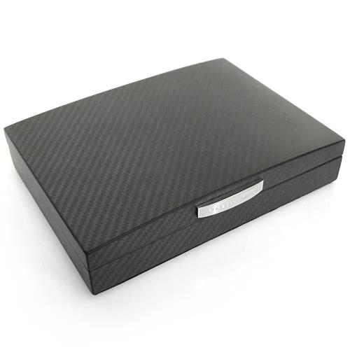 保時捷Porsche頂級碳纖維攜帶式雪茄盒(小)