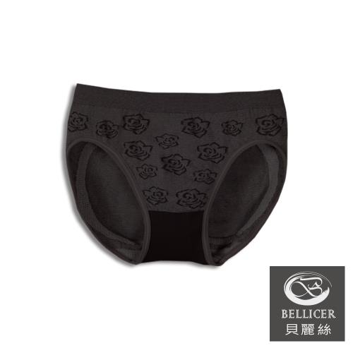 【貝麗絲】 竹炭無縫低腰三角褲(Free size)