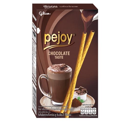 【稑珍】glico 固力果pejoy爆漿棒54g/盒-巧克力口味