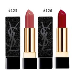 Ysl 聖羅蘭奢華緞面唇膏3 8g 曜黑訂製版 125 126 2色可選 Ysl Etmall東森購物