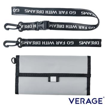 Verage 維麗傑 RFID輕便證件長夾(灰)
