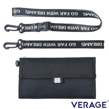 Verage 維麗傑 RFID輕便證件長夾(黑)