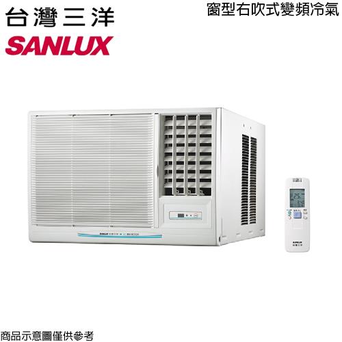 【SANLUX台灣三洋】9-10坪 一級能效變頻窗型右吹冷專冷氣 SA-R60VSE