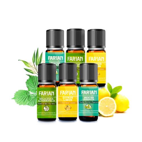 歐洲原裝 Farian精油5mlx6 (茶樹+薄荷+檸檬超值組)