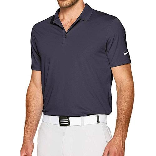 Nike 2020男時尚Dry Polo黑色短袖高爾夫衫