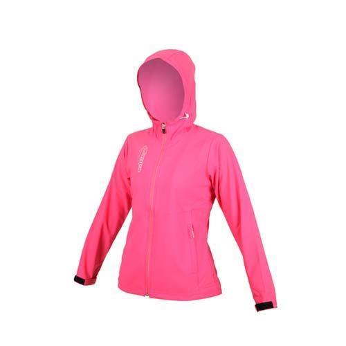 KAPPA 女單層外套-連帽外套 防潑水 抗UV 慢跑 路跑 運動 防風 風衣