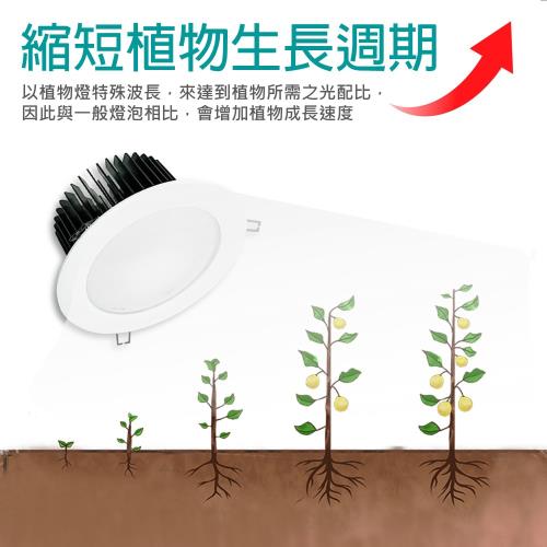 全光譜植物燈植物生長燈led崁燈led50w 植物照明燈50瓦全光譜led植物燈led植物生長燈室内 植物燈 Etmall東森購物