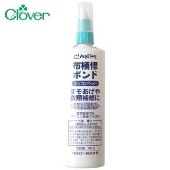 日本製Clover可樂牌布料接著劑衣褲裙修補膠水68-039布膠水(乾燥後可水洗)布料修補劑布黏膠布補修膠黏著劑