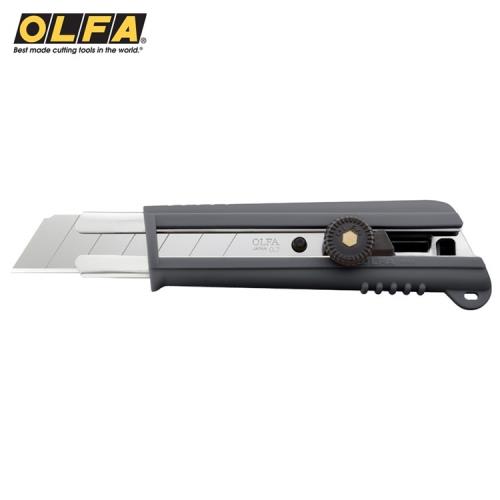 日本OLFA抗滑強力特大型美工刀151BG(手輪鎖25mm刀片;適合板重型作業)H型超大美工刀切割刀