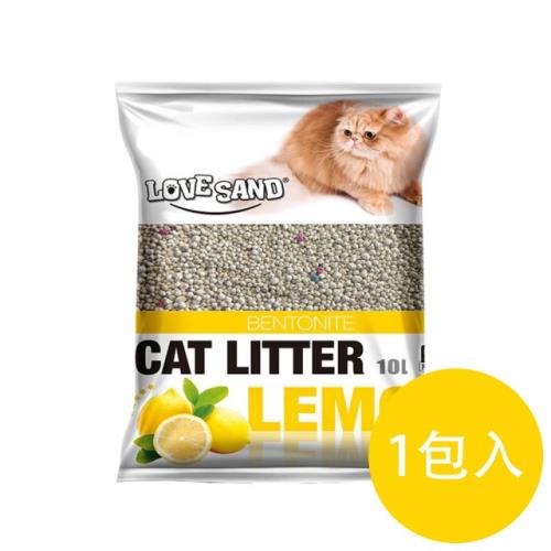 LOVE SAND 圓球貓砂 - 檸檬10L (礦砂1包入)