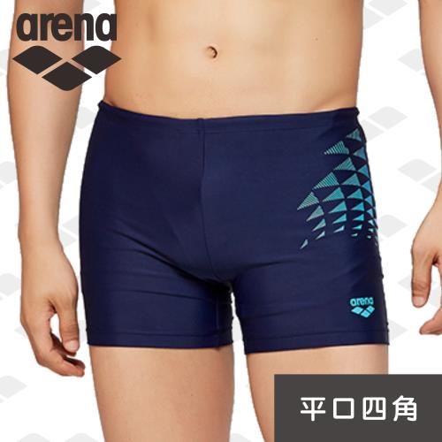 限量 春夏新款 arena  訓練款 TSS0050M  時尚專業運動平口四角游泳褲抗氯快乾游泳褲