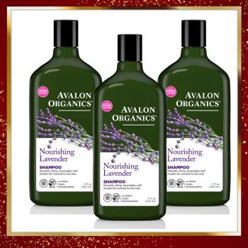 AVALON ORGANICS薰衣草滋潤精油洗髮精325ml/11oz x3瓶