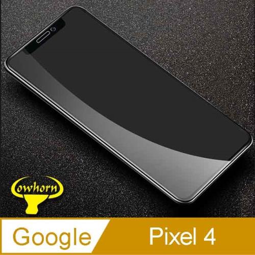 Google Pixel 4 2.5D曲面滿版 9H防爆鋼化玻璃保護貼 (黑色)