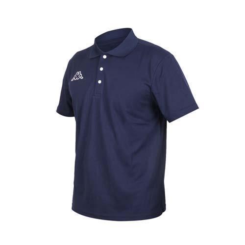 KAPPA 男短袖POLO衫-台灣製 高爾夫 吸濕排汗 網球 羽球 上衣