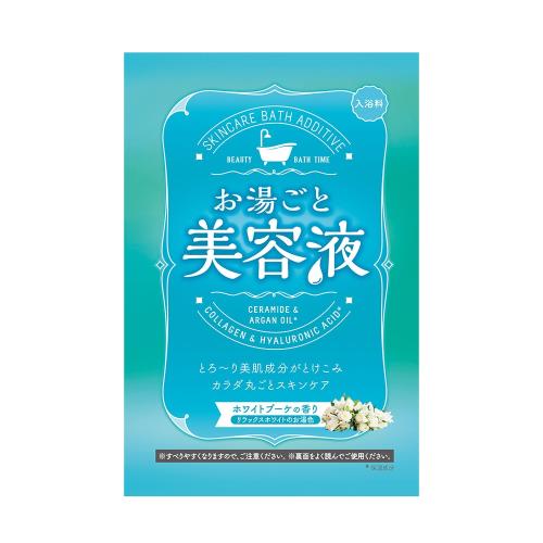 日本 Bison美容液入浴劑/白色花束60g(3包)