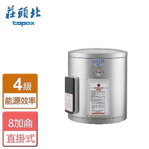 【莊頭北】TE-1080-直掛儲熱式電熱水器-8加侖-全省安裝