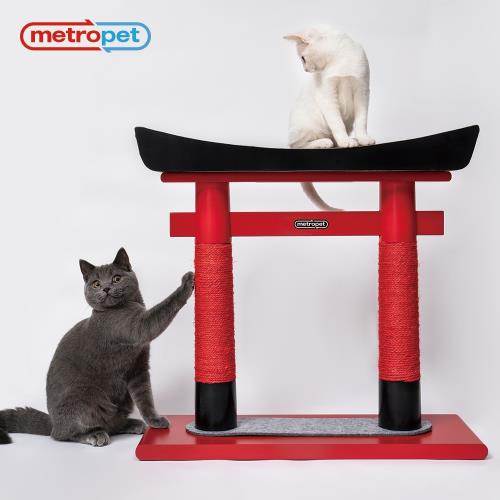 METROPET-貓咪環遊世界系列-日本鳥居貓爬架 (可購買貓抓板替換)