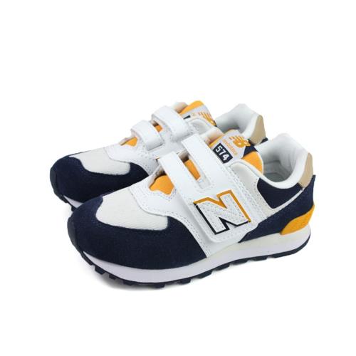 New Balance 574系列 運動鞋 白/深藍 童鞋 YV574SUR-W no769 17~23.5cm