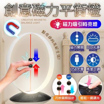 FJ 創意磁力平衡檯燈L13(可調亮度)