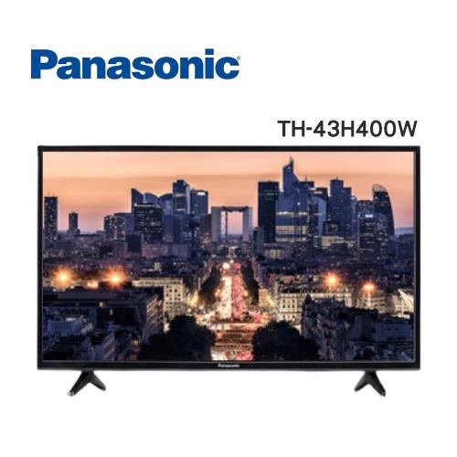 Panasonic國際牌 43吋 FHD液晶顯示器 TH-43H400W 含基本安裝-庫